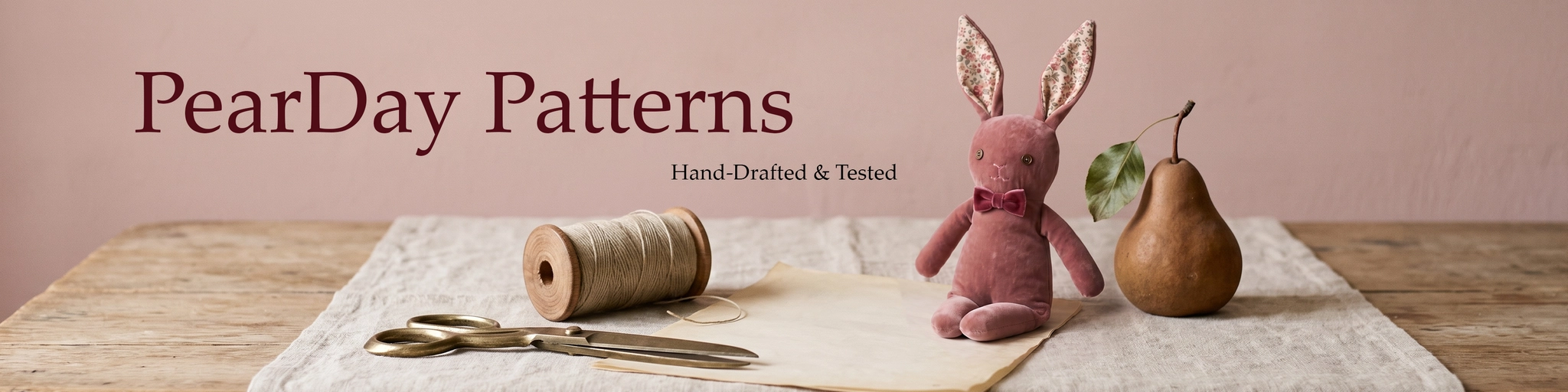 PearDay Patterns toy sewing patterns